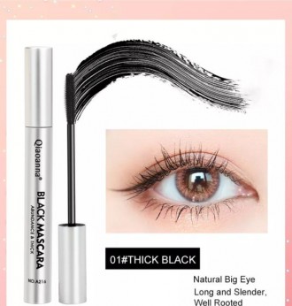 Тренд Водостійка туш Qiaoanna Black Mascara чорна, 8g. Київ. фото 1 Тренд Водостійка туш Qiaoanna Black Mascara чорна, 8g. Київ. фото 1