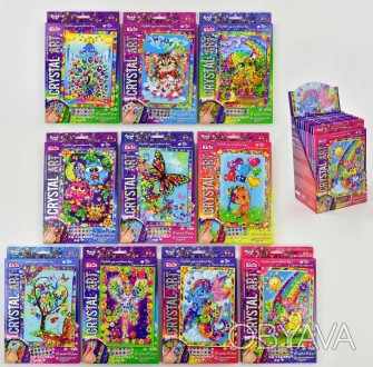 Набор для детского творчества "Crystal Art Kids" от Danko Toys Crystal Art Kids . . фото 1