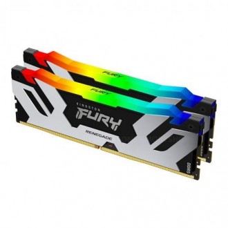 Модуль пам`яті DDR5 2x16GB/6400 Kingston Fury Renegade RGB 
 
Отправка данного т. . фото 2