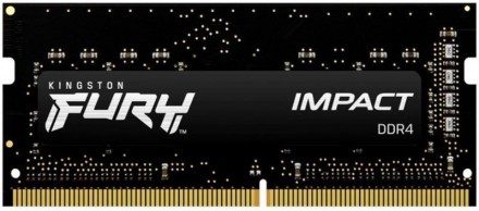 Модуль пам`ятi SO-DIMM 16GB/2666 DDR4 Kingston Fury Impact 
 
Отправка данного т. . фото 2