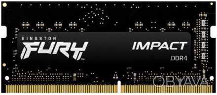 Модуль пам`ятi SO-DIMM 16GB/2666 DDR4 Kingston Fury Impact 
 
Отправка данного т. . фото 1