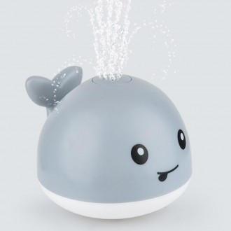 Креативная игрушка для ванны с распылителем воды, в форме кита. С помощью этой в. . фото 3
