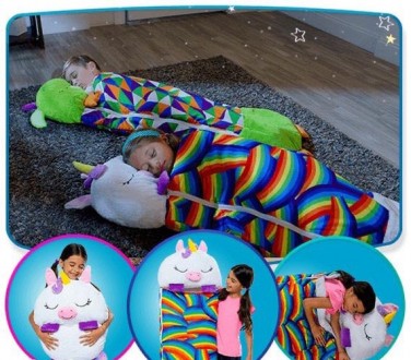 Слипик Спальный Мешок для сна Подушка игрушка Детский разъемный спальник SLEEPIN. . фото 9