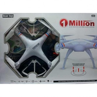 
Квадрокоптер - дрон с камерой 1000000 DM93 WiFi
Модель 1 million wi-fi 1000000 . . фото 8