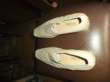 Туфлі чоловічі SHENWA (літо), шкіряні, колір - пісочний, розмір - 42

Туфлі чо. . фото 4