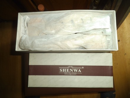 Туфлі чоловічі SHENWA (літо), шкіряні, колір - пісочний, розмір - 42

Туфлі чо. . фото 11