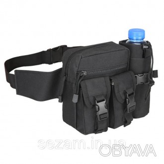 AOKALI Outdoor A33 — універсальна поясна сумка
Тактична сумка — багатофункціонал. . фото 1