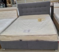 Ліжко "Лугано" - класичне. Голова ліжка пом'якшена, обтягнута оббивною тканиною . . фото 5