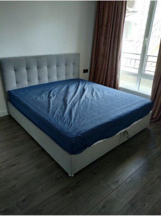 Ліжко "Лугано" - класичне. Голова ліжка пом'якшена, обтягнута оббивною тканиною . . фото 2