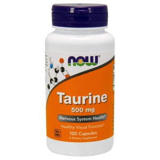 Таурин Now Foods Taurine 500 мг 100 капсул:
Бренд NOW – с 1968 года эксперт по п. . фото 2