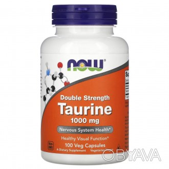 Таурин Now Foods Taurine 1000 mg 100 капсул