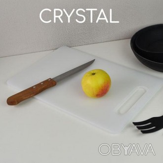 Доска разделочная "Crystal" 43*27*0.6см 
 
Отправка данного товара производиться. . фото 1