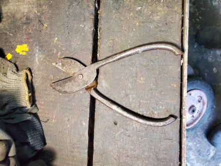 Продам Ножницы по металу ножницы для резки метала мощнее качество СССР состояние. . фото 6