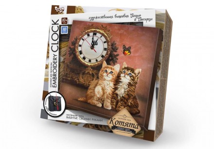 Часы Embroidery clock Danko-toys EС-01-01,02,03,04,05 ish. Харьков. фото 1 Часы Embroidery clock Danko-toys EС-01-01,02,03,04,05 ish. Харьков. фото 1