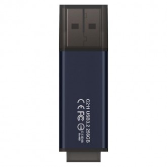 Флеш-накопичувач USB3.2 128GB Team C211 Blue 
 
Отправка данного товара производ. . фото 3