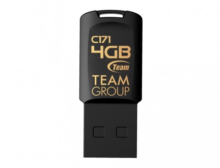 Флеш-накопичувач USB 4GB Team C171 Black 
 
Отправка данного товара производитьс. . фото 2