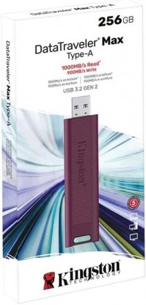 Флеш-накопичувач USB3.2 256GB Kingston DataTraveler Max Red 
 
Отправка данного . . фото 4
