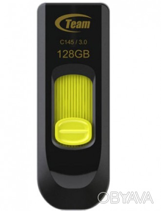 Флеш-накопичувач USB3.0 128Gb Team C145 Yellow 
 
Отправка данного товара произв. . фото 1