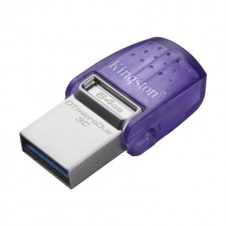 Флеш-накопичувач USB3.2 64GB Type-C Kingston DataTraveler microDuo 3C 
 
Отправк. . фото 2
