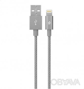Кабель Ttec USB - Lightning, AlumiCable, 1.2м, Space Gray, MFi 
 
Отправка данно. . фото 1