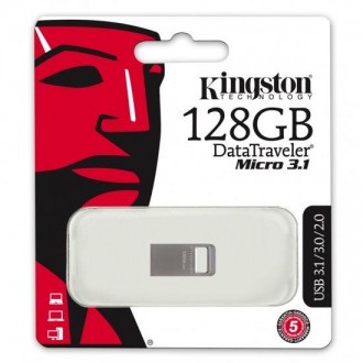 Флеш-накопичувач USB3.1 128Gb Kingston DataTraveler Micro USB 3.1 
 
Отправка да. . фото 5