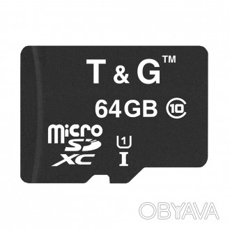 Карта пам`ятi MicroSDXC 64GB UHS-I Class 10 TG 
 
Отправка данного товара произв. . фото 1