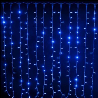 
Гірлянда штора водоспад новорічна на вікно Xmas LED 3M*2M 320-B Синя
 
 
Світло. . фото 11