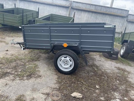 Новий одновісний причіп від виробника Дніпро-201. Причіп 200х120х350 та інші. Калиновка. фото 1 Новий одновісний причіп від виробника Дніпро-201. Причіп 200х120х350 та інші. Калиновка. фото 1