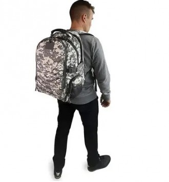 Военный рюкзак, использовать который можно как штурмовой, армейский, военный, ту. . фото 3