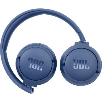 Bluetooth-гарнітура JBL Tune 660 NC Blue 
 
Отправка данного товара производитьс. . фото 6