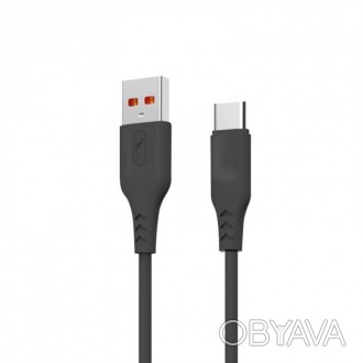 Кабель SkyDolphin S61T USB - Type-C 1м, Black 
 
Отправка данного товара произво. . фото 1
