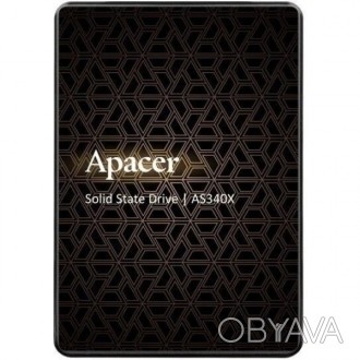 
Apacer AS340X
Твердотельный накопитель Apacer. Он обладает интерфейсом SATA III. . фото 1