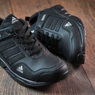 ? Мужские кроссовки Adidas черные ?✅Премиум качество ✅Комфортные в носки✅Размер . . фото 6