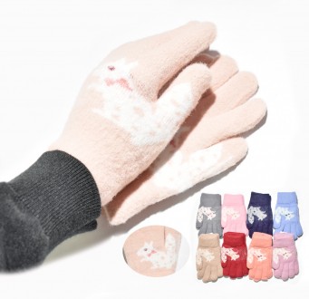 Дитячі теплі зимові рукавички. Виробництво Китай.
Дуже теплі и м'які, Завдяки га. . фото 2