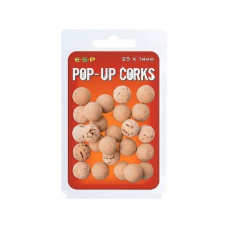 ПЛАВАЮЩИЕ ИСКУССТВЕННЫЕ КОРКОВЫЕ БОЙЛЫ - ESP Pop-Up Corks.
 Изготовлены из корка. . фото 4