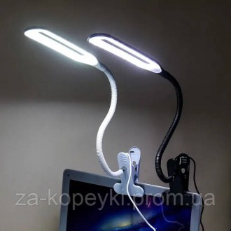 Настольная светодиодная LED-лампа-прищепка XSD-206 сделана в оригинальном минима. . фото 8