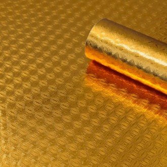 Самоклеющаяся пленка узорная золото 0,40х10м (MM-6005-1)
Пленка на самоклейке ид. . фото 2