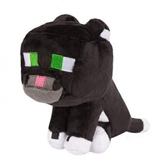 Іграшка Чорний кіт Minecraft - "Tuxedo Cat"
Розмір: 19 см
 
 
 
 
 . . фото 4