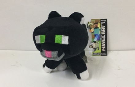 Іграшка Чорний кіт Minecraft - "Tuxedo Cat"
Розмір: 19 см
 
 
 
 
 . . фото 5