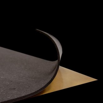 Шумоизоляционный материал Acoustics Faton Black, черный, толщ. 4мм, лист 100х50 . . фото 2
