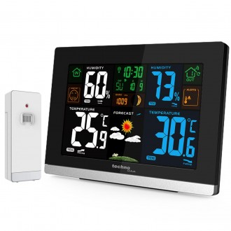Метеостанція Technoline WS6462 Black (WS6462). . фото 4 Виробнику вдалося забезпечити Technoline WS6462 максимальним функціоналом для ме. . фото 4
