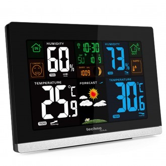Метеостанція Technoline WS6462 Black (WS6462). . фото 3 Виробнику вдалося забезпечити Technoline WS6462 максимальним функціоналом для ме. . фото 3