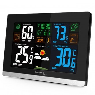 Метеостанція Technoline WS6462 Black (WS6462). . фото 6 Виробнику вдалося забезпечити Technoline WS6462 максимальним функціоналом для ме. . фото 6