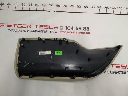 Карман карты двери передней правой (GRAIN TAN PVC) для авто Тесла. Один из компо. . фото 4