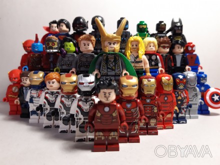 Lego (Лего) мини фигурка Marvel Avengers, Super Heroes, DC - ОРИГИНАЛ