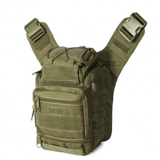 Сумка тактическая через плечо AOKALI Outdoor A25 Green 5шт. Киев. фото 1