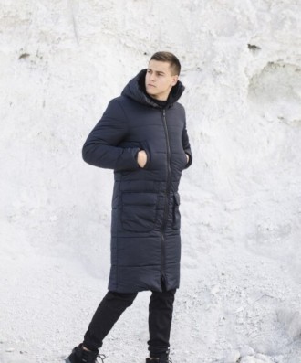 
 Чоловіча зимова
куртка виготовлена ​​з європейської плащової тканини. Використ. . фото 5