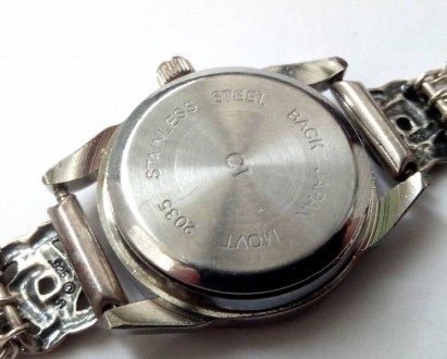 
Вінтажний годинник б/в із США, у гарному стані (є малопомітні подряпинки на скл. . фото 10