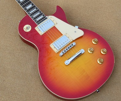 Электрогитара Gibson Les Paul Standard Heritage Cherry Sunburst. С логотипом Gib. . фото 7