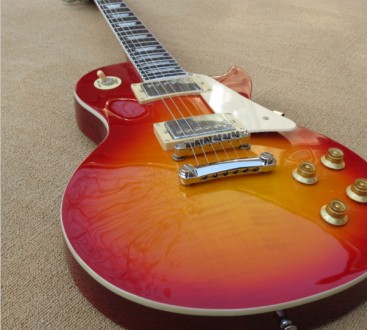 Электрогитара Gibson Les Paul Standard Heritage Cherry Sunburst. С логотипом Gib. . фото 8